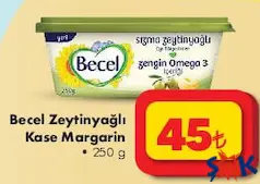 BECEL ZEYTİNYAĞLI KASE MARGARİN 250 G